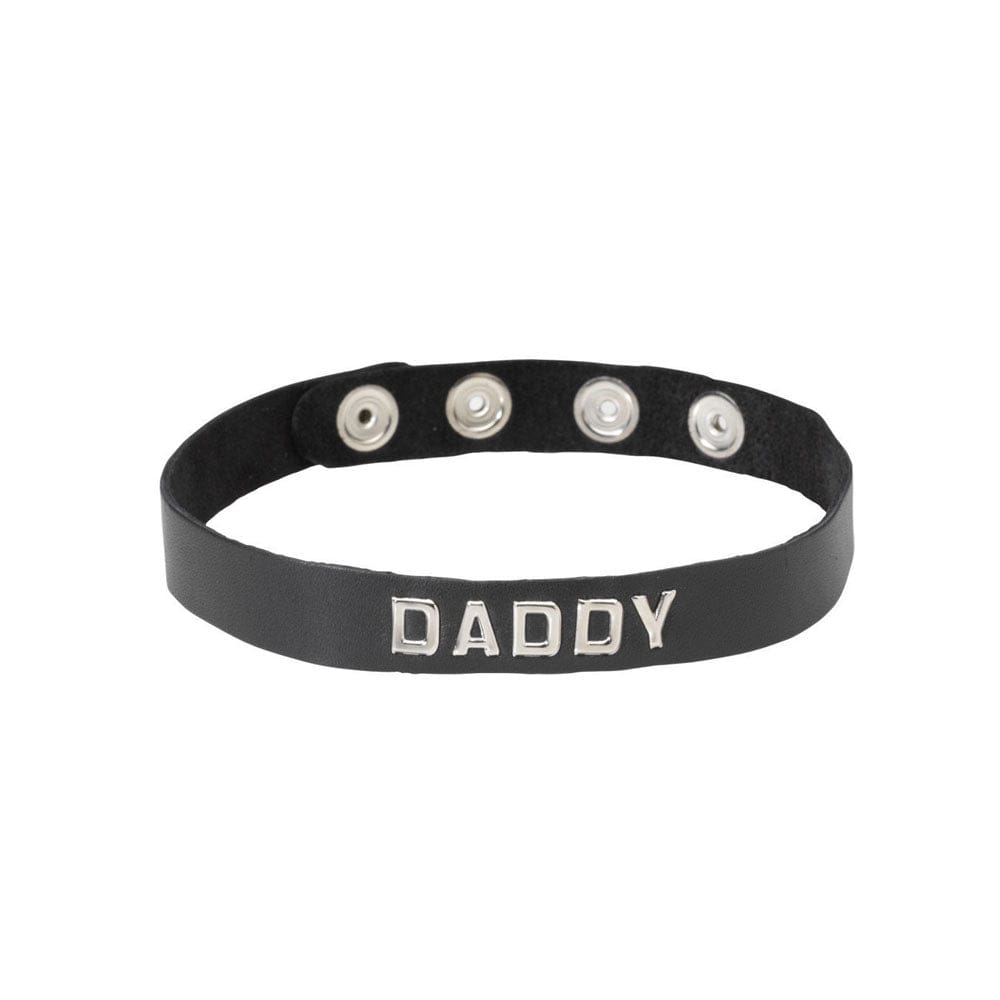 Spartacus BDSM Daddy Spartacus Wordband Collar