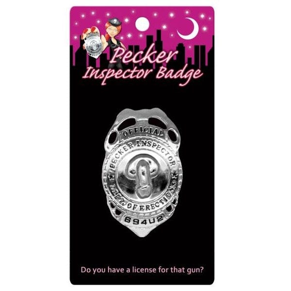 Kheper Games Bachelorette Party Kheper Games Pecker Inspector Badge