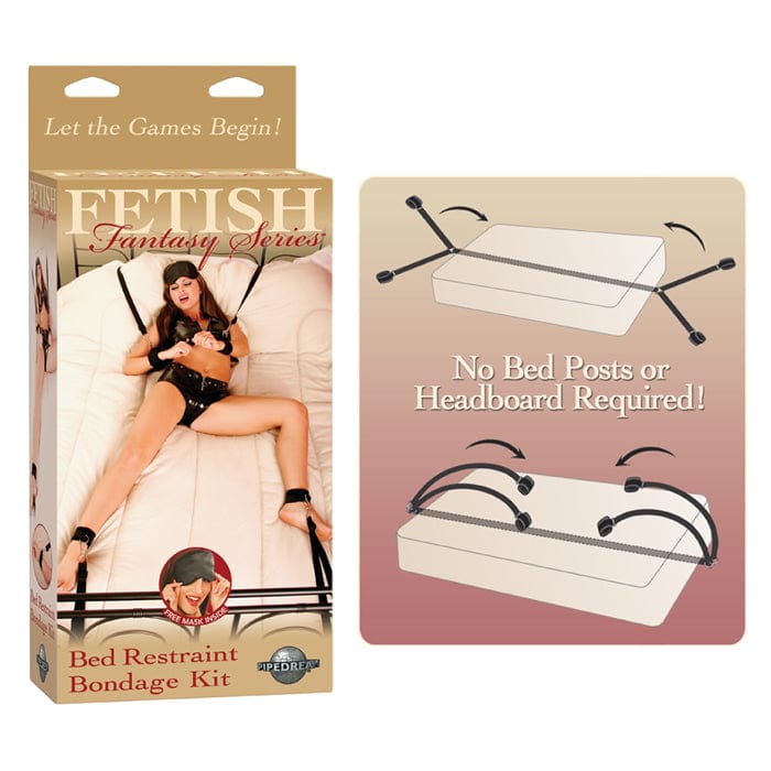 Pipedream Products Bondage & Fetish Pipedream Products Fetish Fantasy Bed Restraint Bondage Kit