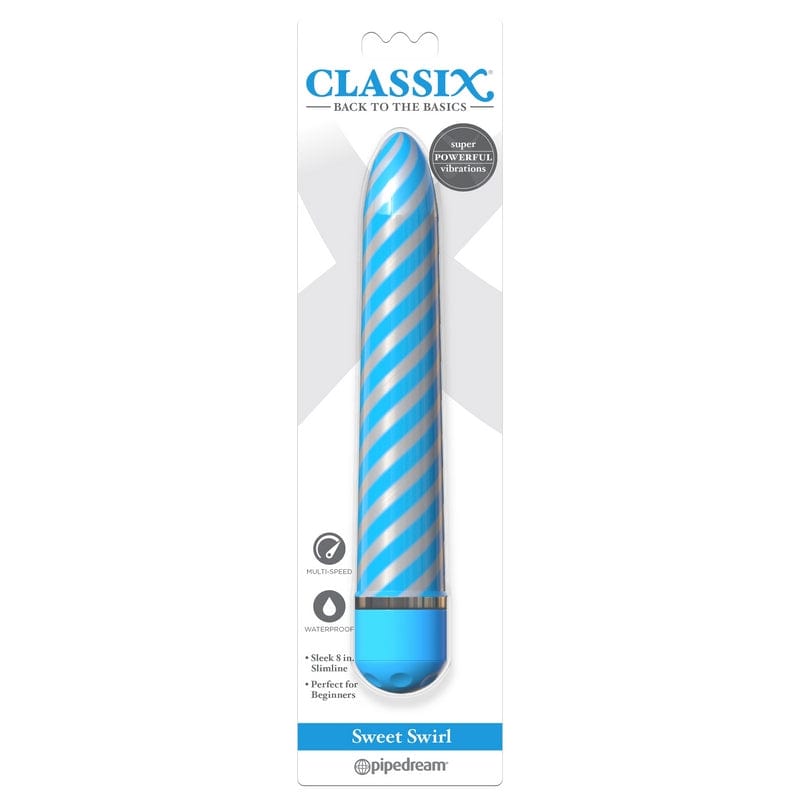 Pipedream Products Vibrators Blue Pipedream Products Sweet Swirl Vibrator