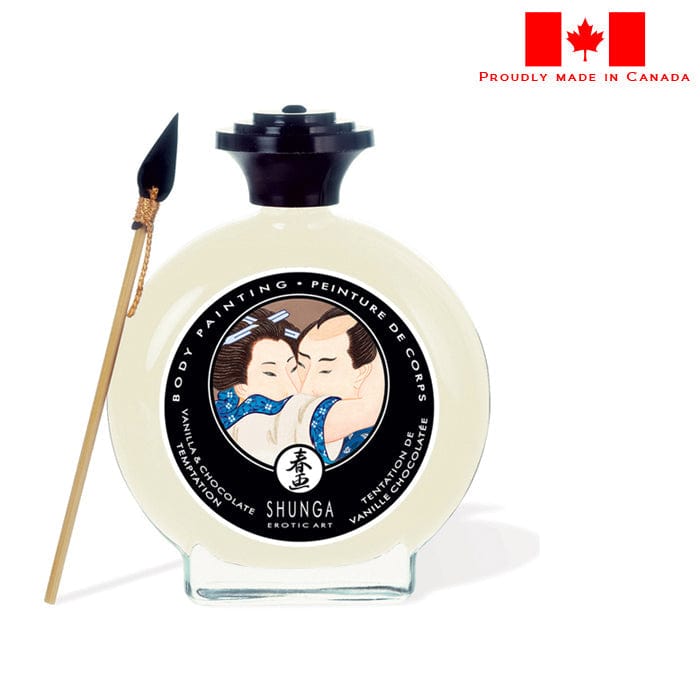 Shunga Sensual Love Vanilla & Chocolate Temptation Shunga Edible Body Paint