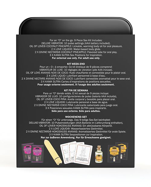 Kama Sutra Weekender Kit Vainilla Crema