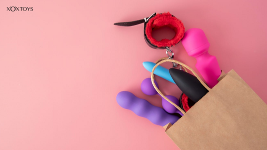 Bag full of sex toys