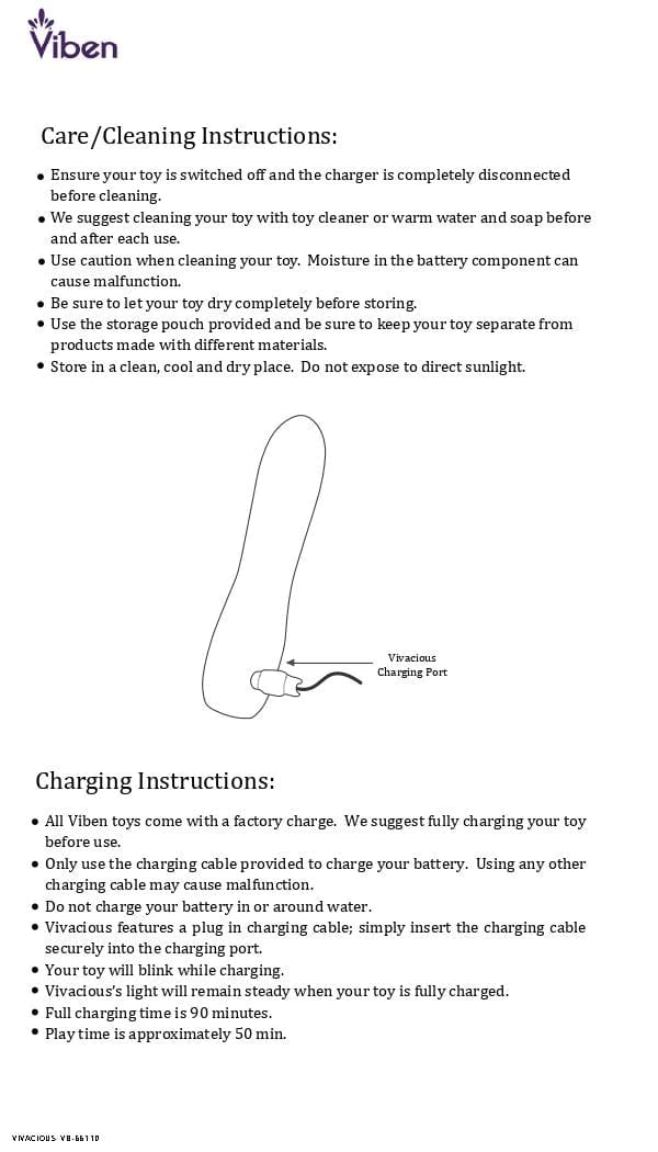 Viben Viben Vivacious Powerful Bullet