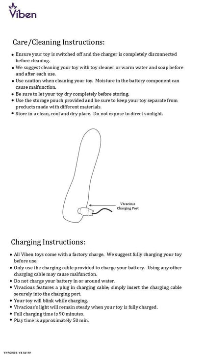 Viben Viben Vivacious Powerful Bullet