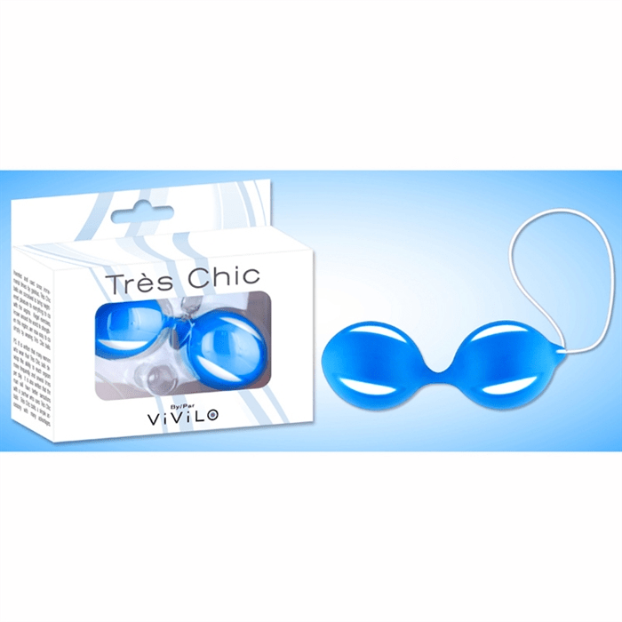 Vivilo Kegel Toys Vivilo Tres Chic Blue Kegel Balls