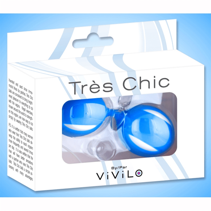 Vivilo Kegel Toys Vivilo Tres Chic Blue Kegel Balls