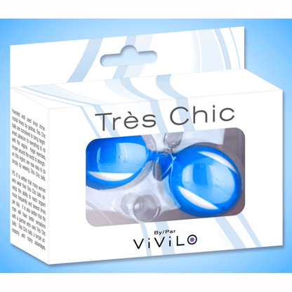 Vivilo Kegel Toys Vivilo Tres Chic Blue Kegel Balls