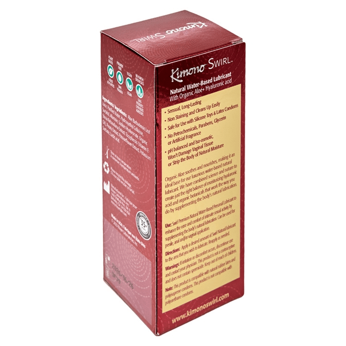 Kimono Lubes & Lotions Kimono Swirl Natural Lubricant