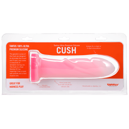 Tantus Dildos Rose Quartz Tantus Cush O2 Dual Density Dildo