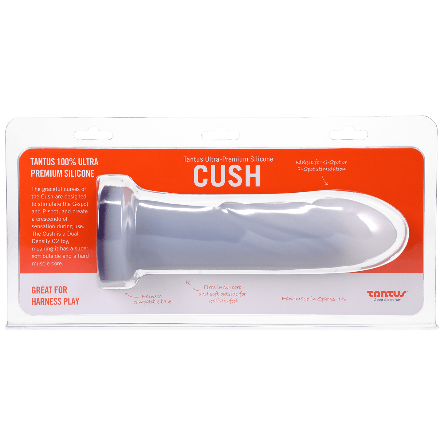 Tantus Dildos Twilight Tantus Cush O2 Dual Density Dildo