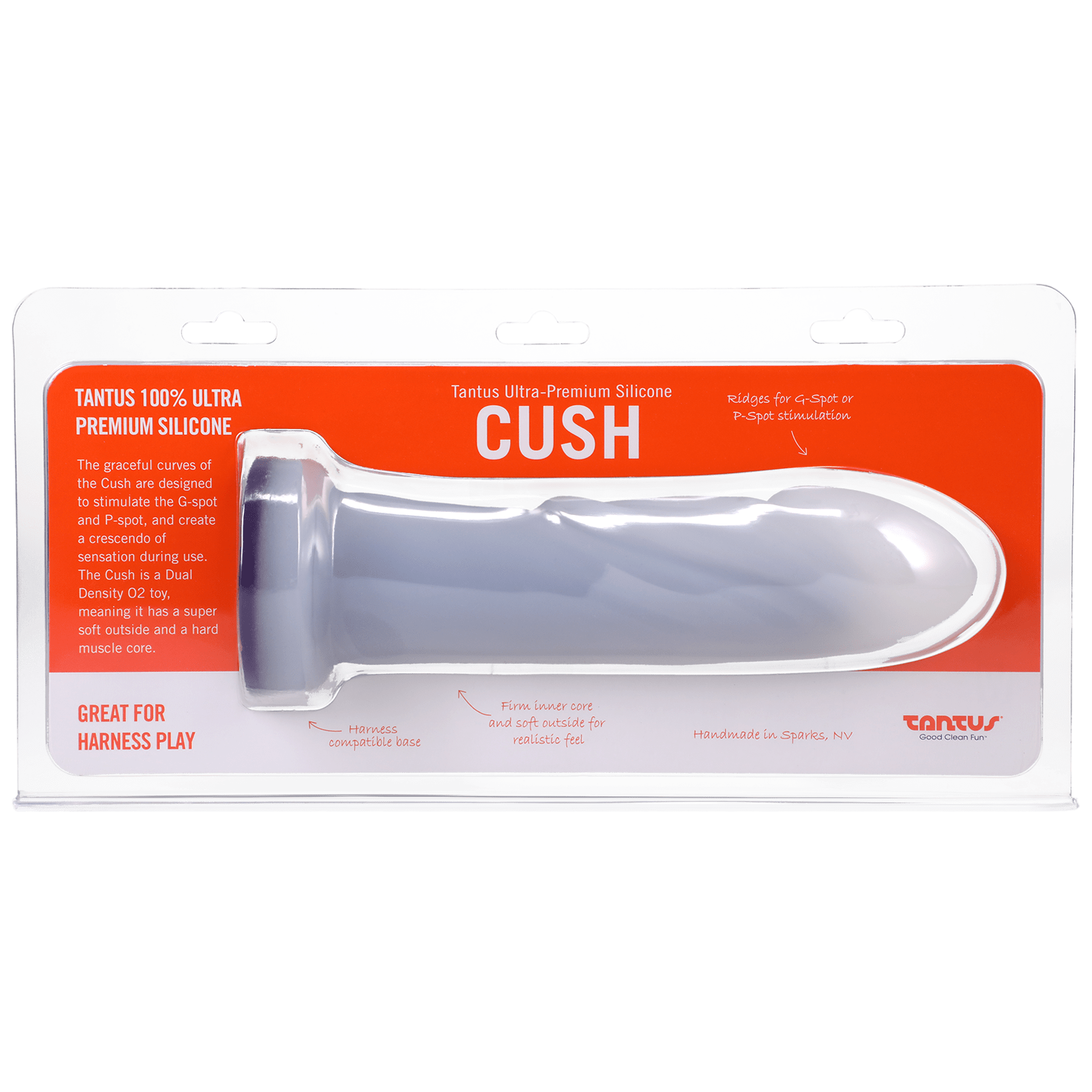 Tantus Dildos Twilight Tantus Cush O2 Dual Density Dildo