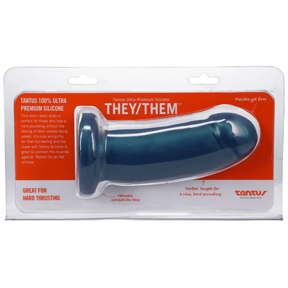Tantus Dongs & Dildos Malachite Tantus They/Them Silicone Dildo