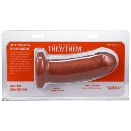 Tantus Dongs & Dildos Copper Tantus They/Them Silicone Dildo