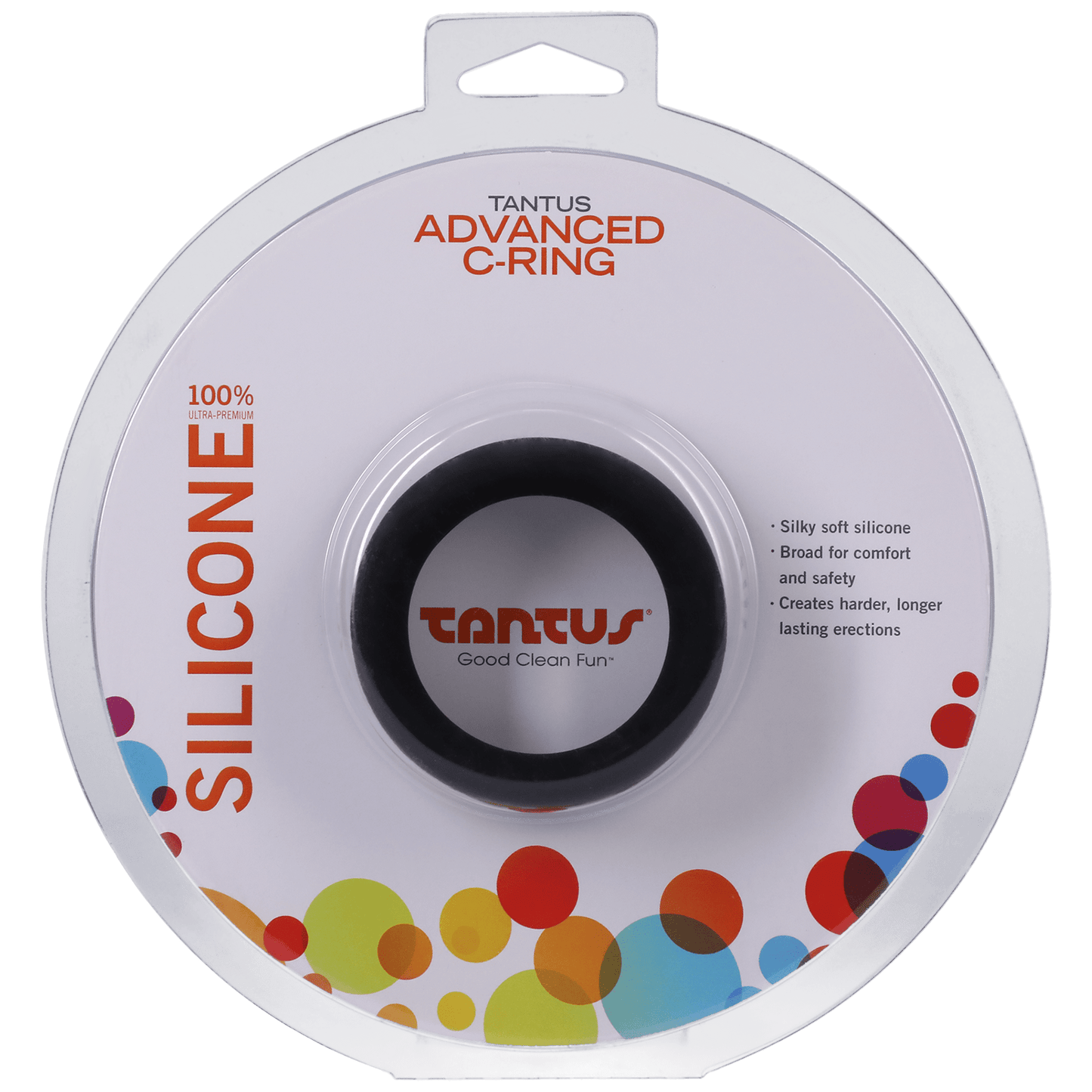 Tantus Cock Rings Black Tantus Cock Ring Advanced