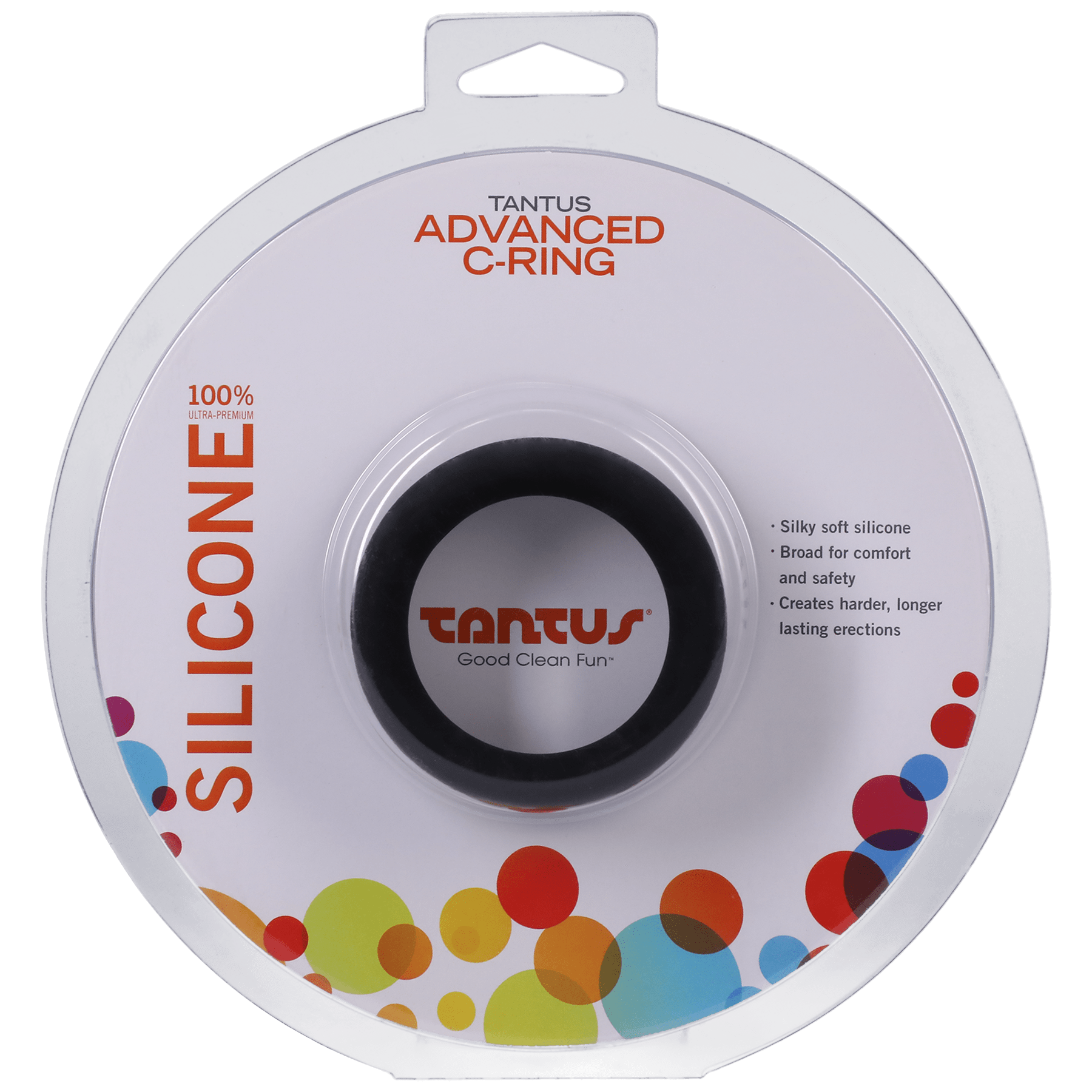 Tantus Cock Rings Black Tantus Cock Ring Advanced