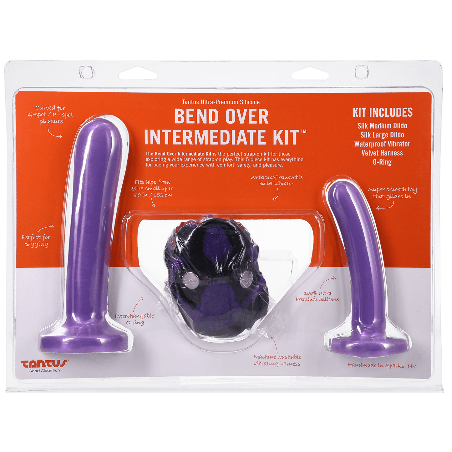 Tantus Dildos Tantus Bend Over Intermediate Harness Kit