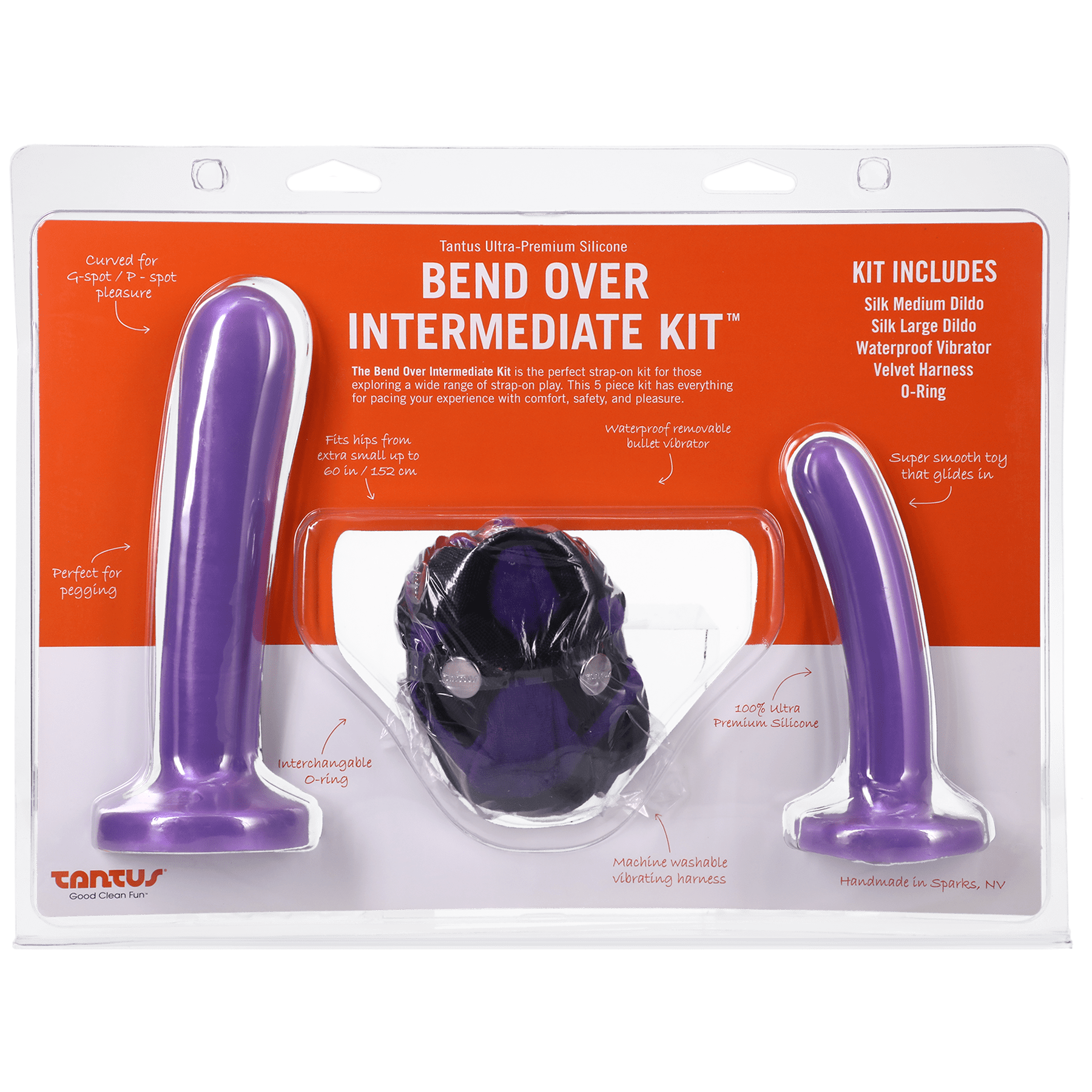Tantus Dildos Tantus Bend Over Intermediate Harness Kit