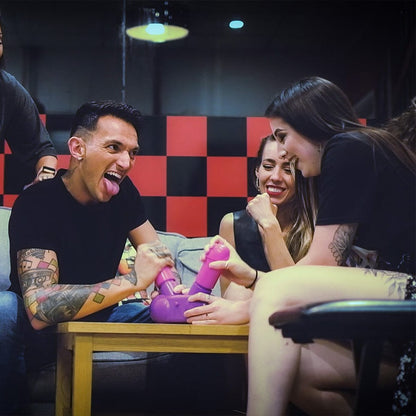 Play Wiv Me Novelties & Parties Cum Face Duel Pump Action Penis Game