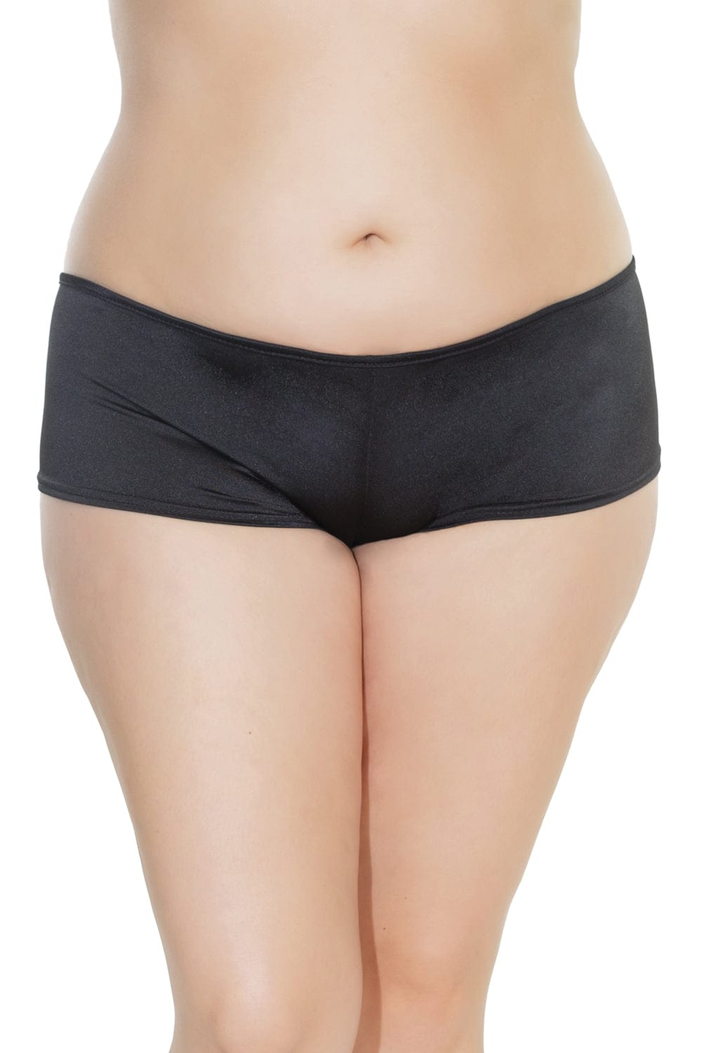 Coquette BOOTY SHORTS Coquette Low Rise Black Lycra Booty Shorts
