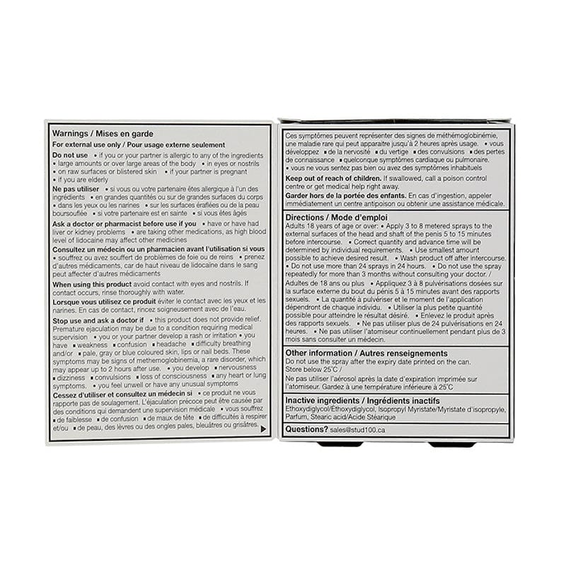 Stud 100 For Him Stud 100 Delay Spray For Men