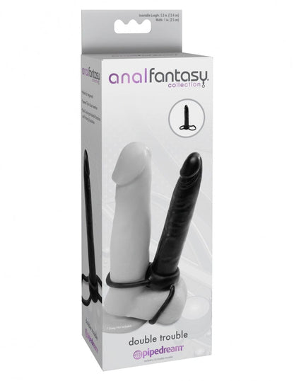 Pipedream Products Strap-Ons Pipedream Products Anal Fantasy Double Trouble Strap On