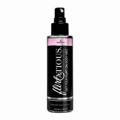 Sensuva Sex Attractant Sensuva Flirtatious Body Mist Vanilla, Sugar, Sweet Pea
