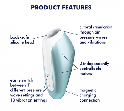 Satisfyer Clitoral Stimulators Satisfyer Love Breeze Clitoral Stimulator