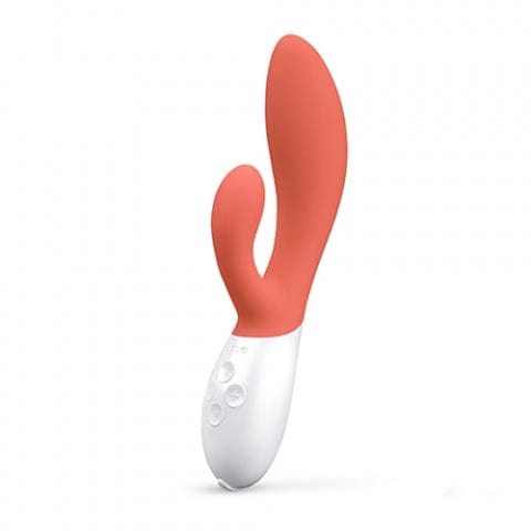 LELO Vibrators Coral Lelo Ina 3 Rabbit Vibrator