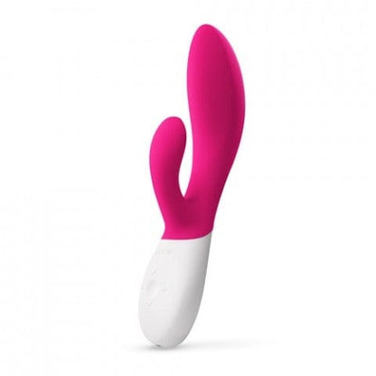 LELO Vibrators Cerise Lelo Ina Wave 2 Rabbit Vibrator