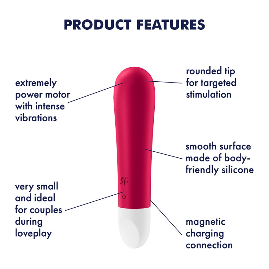Satisfyer Vibrators Satisfyer Ultra Power Bullet 1 Vibrator