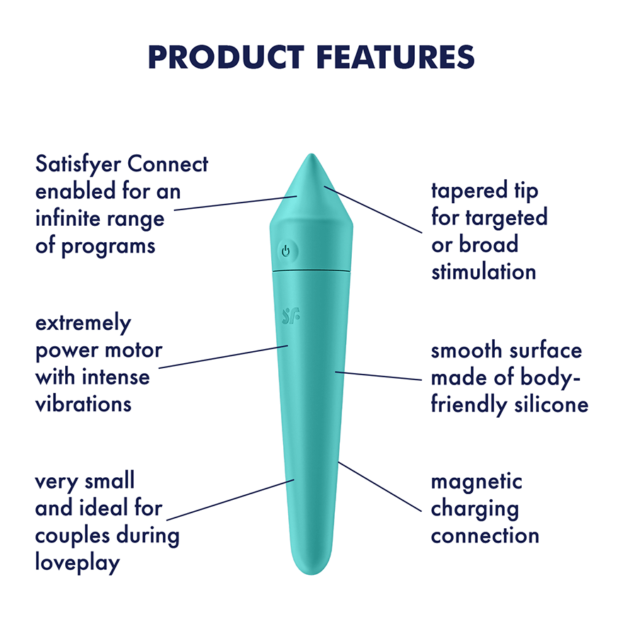 Satisfyer Vibrators Satisfyer Ultra Power Bullet 8 Vibrator