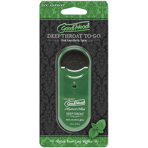 Doc Johnson oral sex spray Mystical Mint Doc Johnson GoodHead To-Go Deep Throat Spray