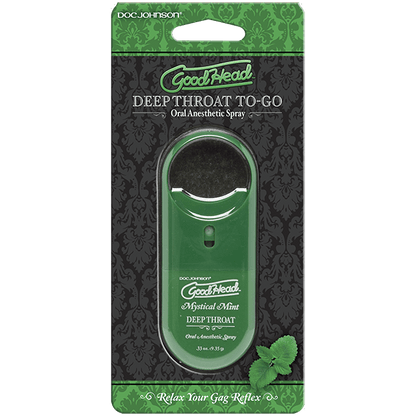 Doc Johnson oral sex spray Mystical Mint Doc Johnson GoodHead To-Go Deep Throat Spray