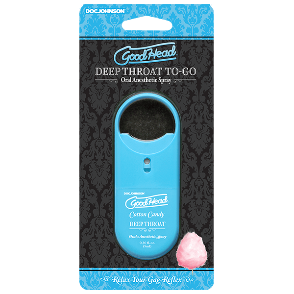 Doc Johnson oral sex spray Cotton Candy Doc Johnson GoodHead To-Go Deep Throat Spray