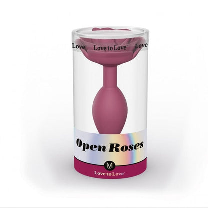 Love To Love Anal Toys Love to Love Open Roses Medium Silicone Butt Plug