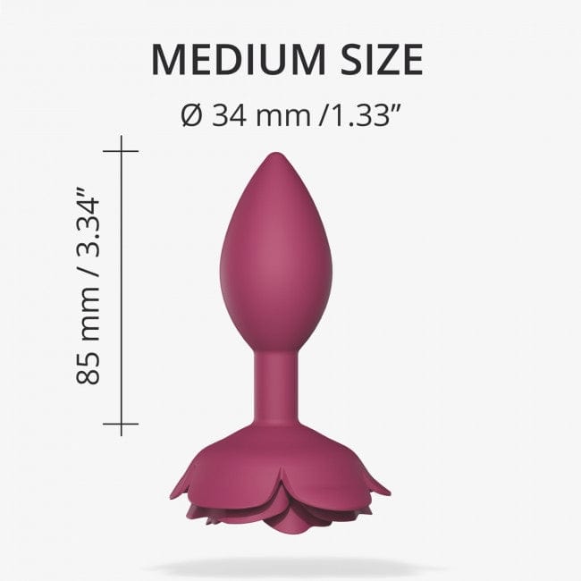 Love To Love Anal Toys Love to Love Open Roses Medium Silicone Butt Plug