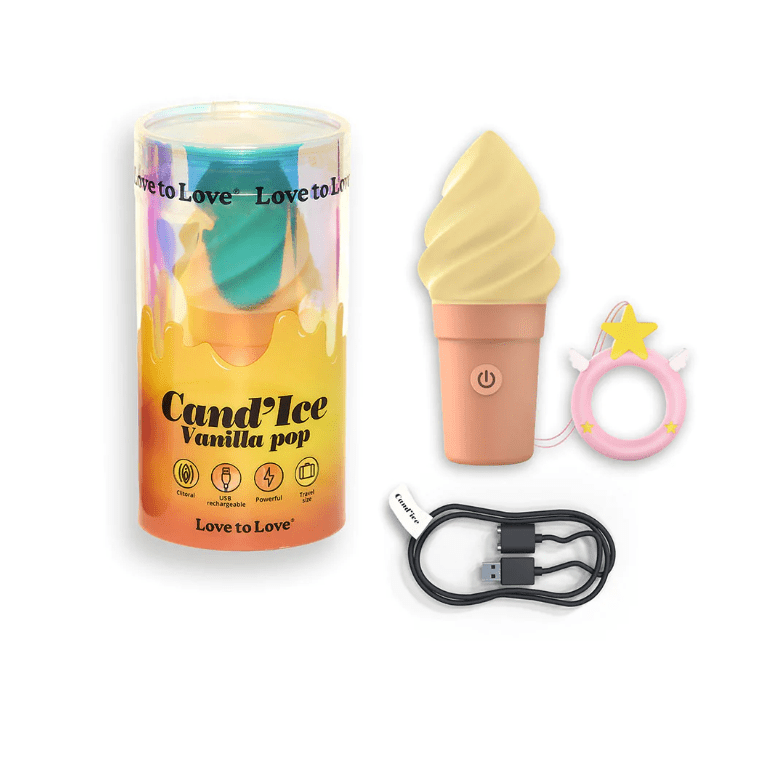 Love To Love Vibrators Love to Love Candi'ice Vanilla Pop Mini Vibe