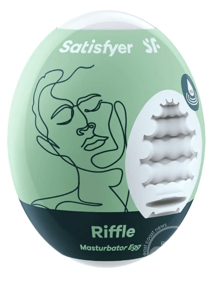 Satisfyer Male Masturbators Satisfyer Masturbator Egg Riffle