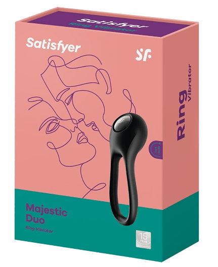 Satisfyer Vibrators Satisfyer Majestic Duo Ring Vibrator