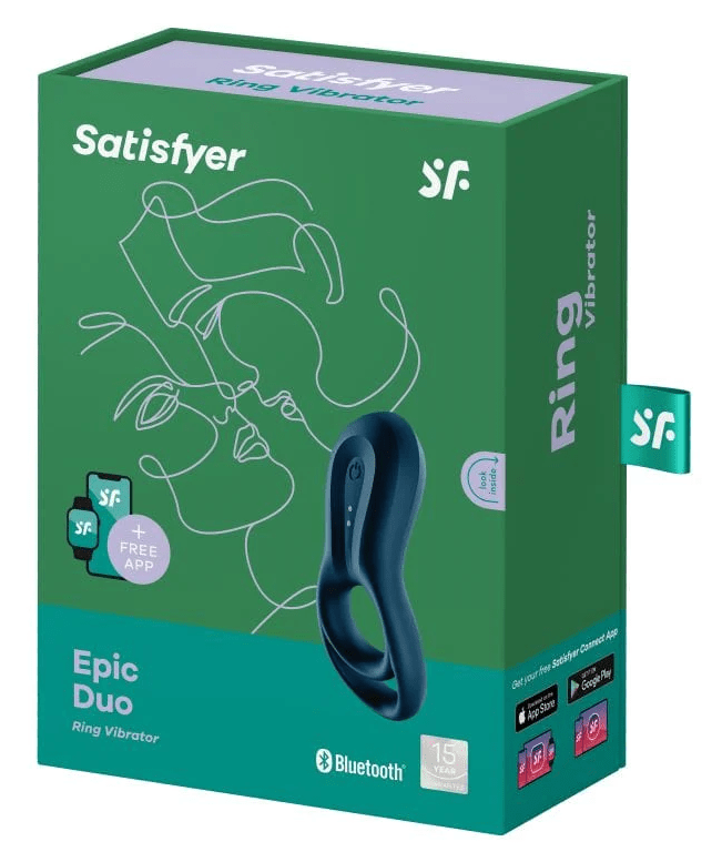 Satisfyer Cock Rings Satisfyer Epic Duo Ring Vibrator