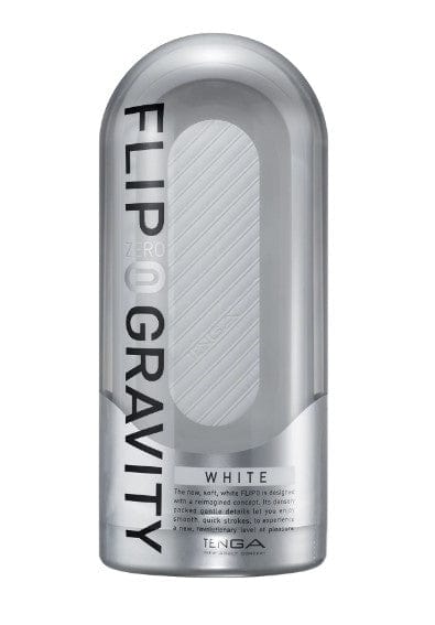 Tenga Male Masturbators Tenga Flip Zero Gravity White Male Masturbator