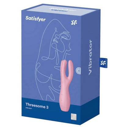 Satisfyer Vibrators Pink Satisfyer Threesome 3 Vibrator