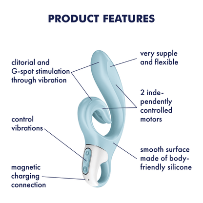 Satisfyer Rabbit Vibrators Satisfyer Love Me Rabbit Vibrator