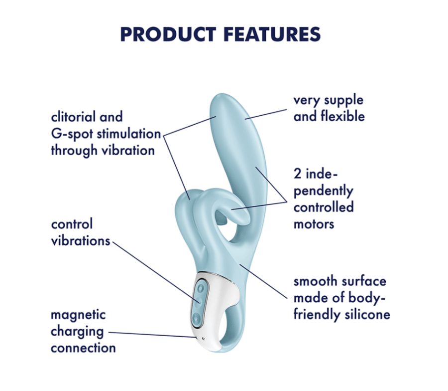Satisfyer Rabbit Vibrators Satisfyer Touch Me Rabbit Vibrator