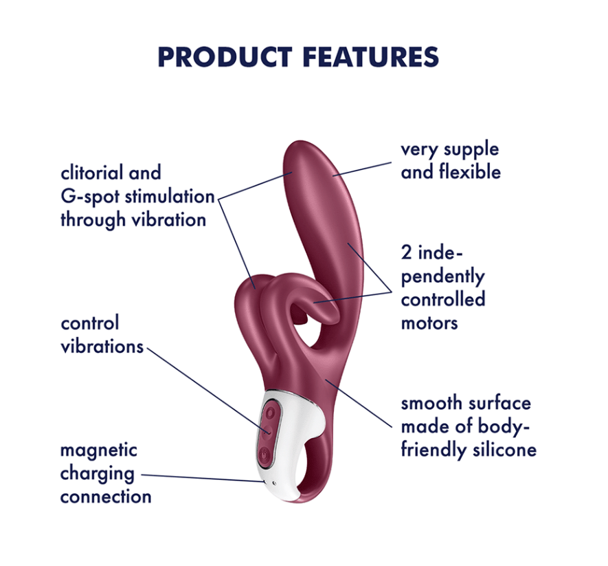 Satisfyer Rabbit Vibrators Satisfyer Touch Me Rabbit Vibrator