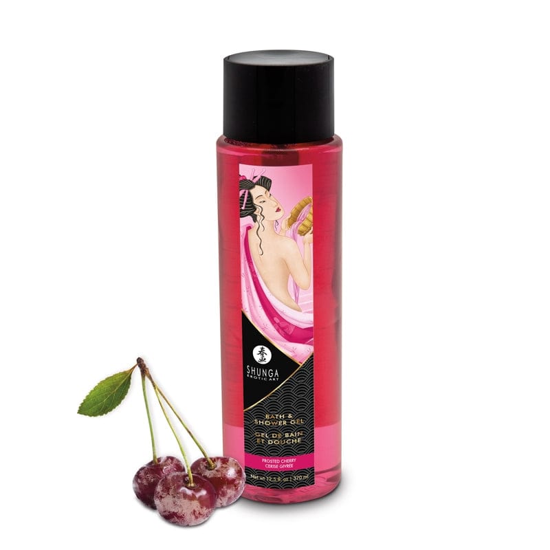Shunga Lubes & Lotions Frosted Cherry Shunga Bath & Shower Gel