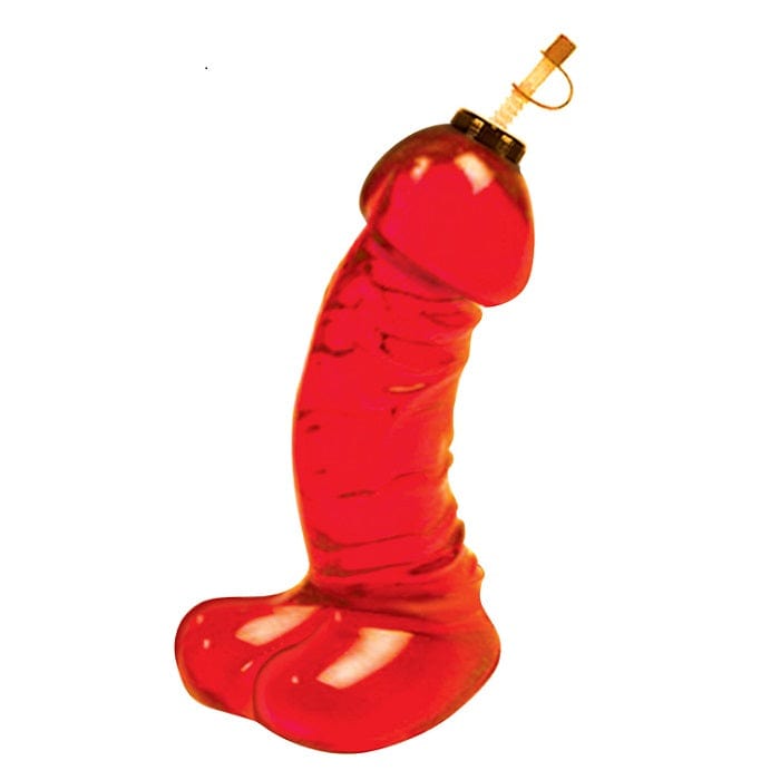Hott Products Bachelorette Party Red Hott Products Dicky Big Gulp Sports Bottle