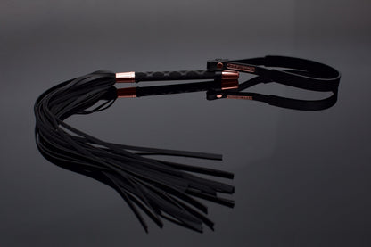 Coquette MISC ACCS Coquette Vegan Leather Black Whip