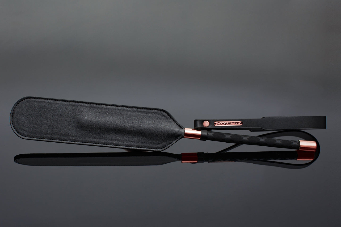 Coquette MISC ACCS Coquette Vegan Leather Black Paddle